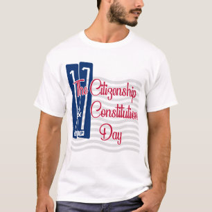 Camisa do dia da constituição do t-shirt   do di