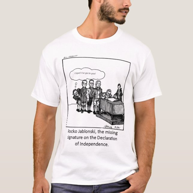 Camisa do Dia da Independência Humorística (Frente)