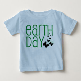 camisa do Dia da Terra do bebê