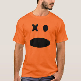 Camisa do Dia das Bruxas da cara do macaco da