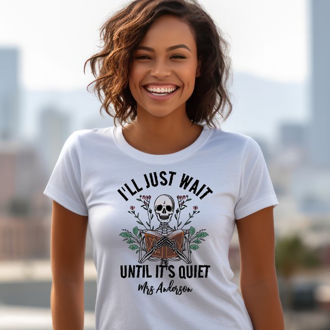 Camisa do Dia das Bruxas do Professor Espera até q (Criador carregado)