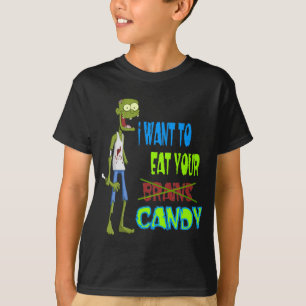 Camisa do Dia das Bruxas dos miúdos