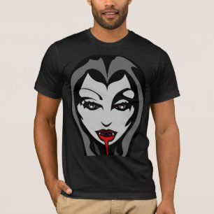 Camisa do Dia das Bruxas Vampiro Unisex Shirt Teto