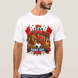 Camisa do Dia de Jogo da Equipe Marrocos 2026 | Ma