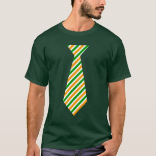 Camisa do Dia de São Patrício com o laço