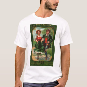 Camisa do Dia de São Patrício para Mulheres Coraçõ