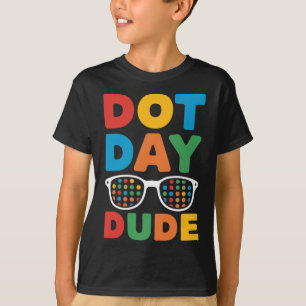 Camisa Do Dia Do Ponto Para Crianças Meninas Menin