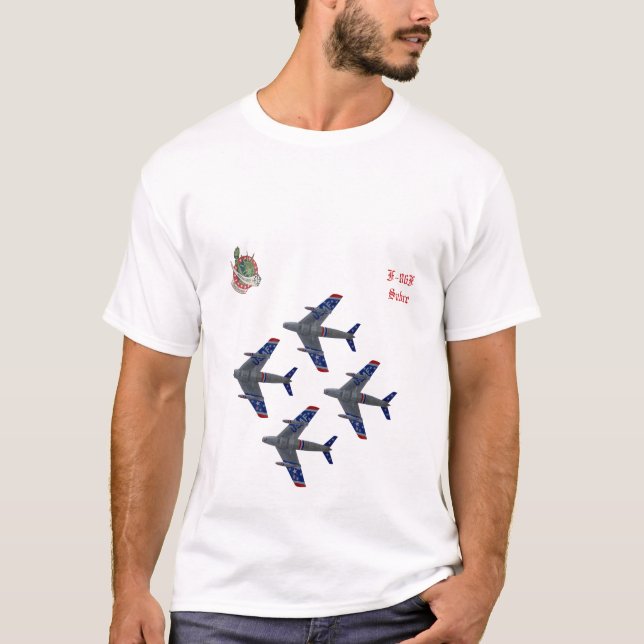Camisa do diamante de Skyblazers F-86 (Frente)
