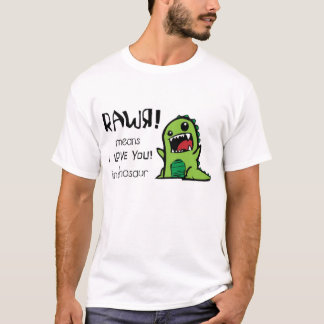 Camisa do dinossauro
