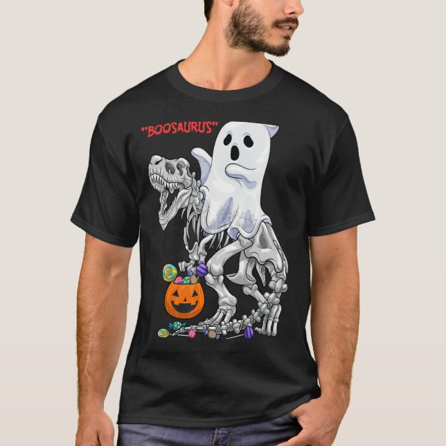 Camisa do Dinossauro Anidesca - Esqueleto T-Rex Sk (Frente)