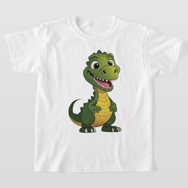 Camisa do Dinossauro do Menino (Postura )