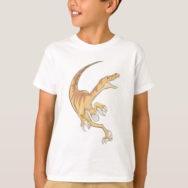 Camisa do dinossauro do Velociraptor (Frente)