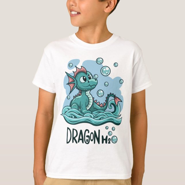 Camisa do Dragão Água (Frente)