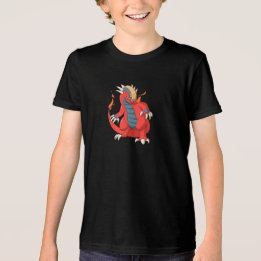 Camisa do Dragão Vermelho Fiery