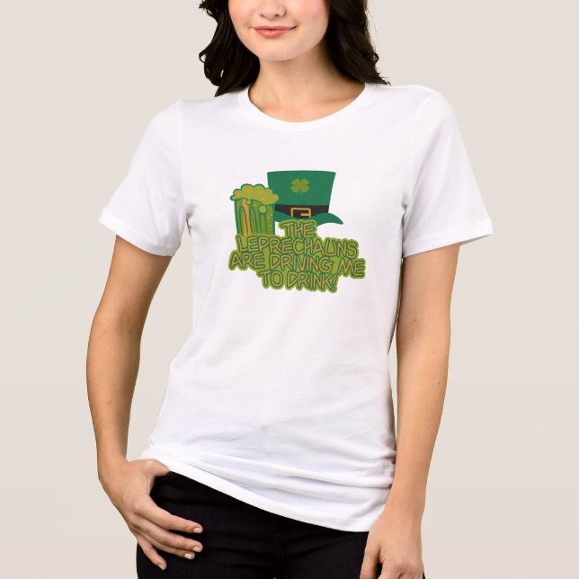Camisa do duende - escolha estilo, cor (Frente)