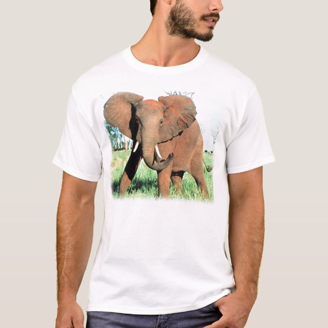 Camisa do elefante africano (Frente)