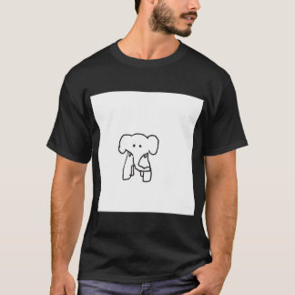 camisa do elefante dos homens