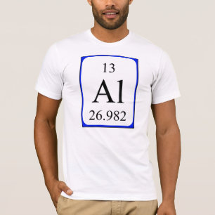 Camisa do elemento 13 - branco de alumínio