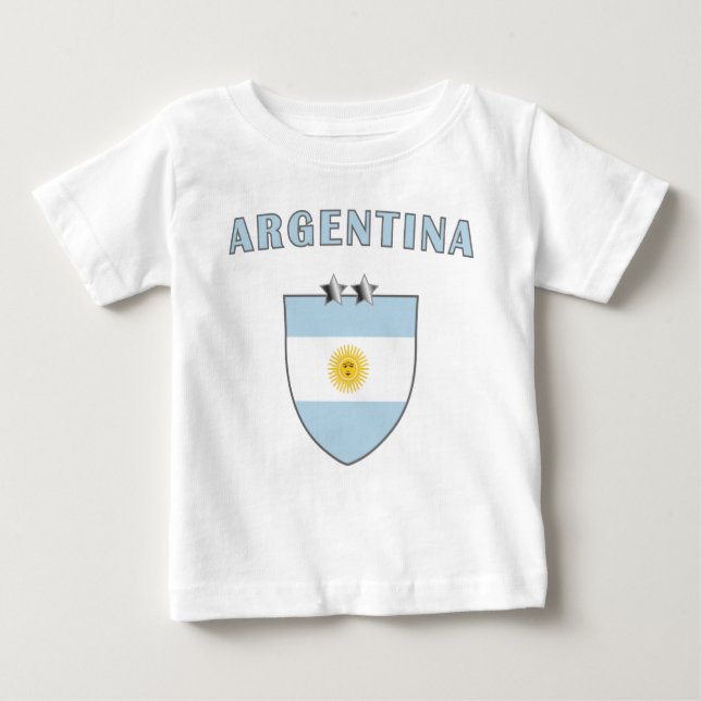 Camisa do emblema de Argentina (Frente)