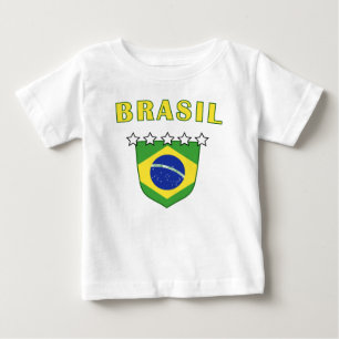 Camisa do emblema de Brasil