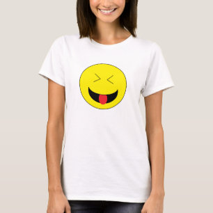 Camisa do Emoji das mulheres