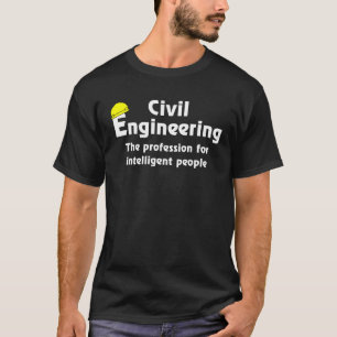 Camisa do Engenheiro Civil Inteligente