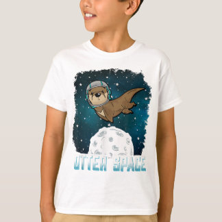 Camisa Do Espaço Exterior Engraçada, Animal Do Esp