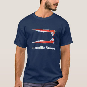 Camisa do espelho de Patrouille Suisse