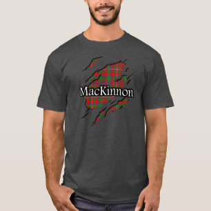 Camisa do espírito do Tartan de MacKinnon do clã