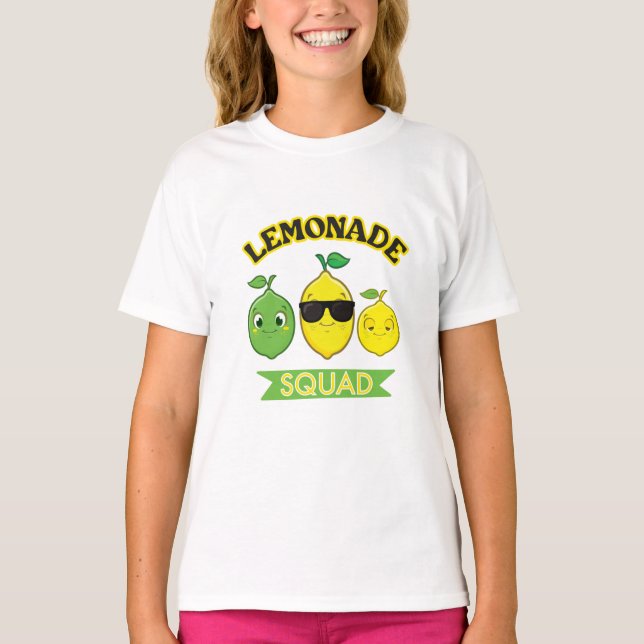 Camisa do esquadrão de limonada (Frente)