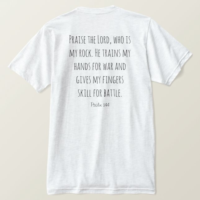 Camisa Do Esqueleto Do Rifle (Verso do Design)