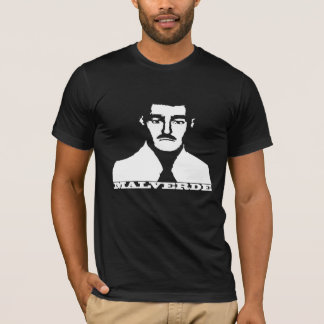 Camisa do estêncil de Jesus Malverde