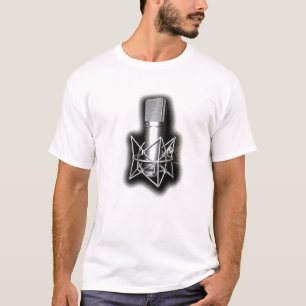 Camisa do estilo livre do microfone
