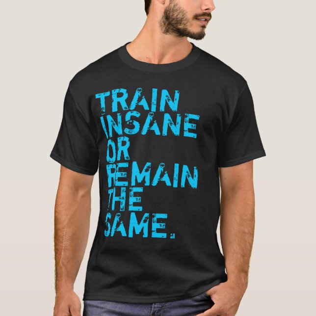 Camisa do exercício: Trem INSANO (Frente)