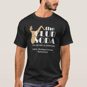 Camisa do fã da água com gás - obscuridade
