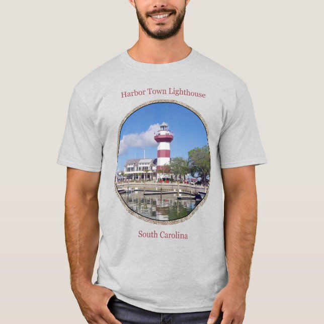 Camisa do farol da cidade de Harbor (Frente)