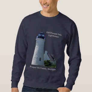 camisa do farol Old Presque Isle escura