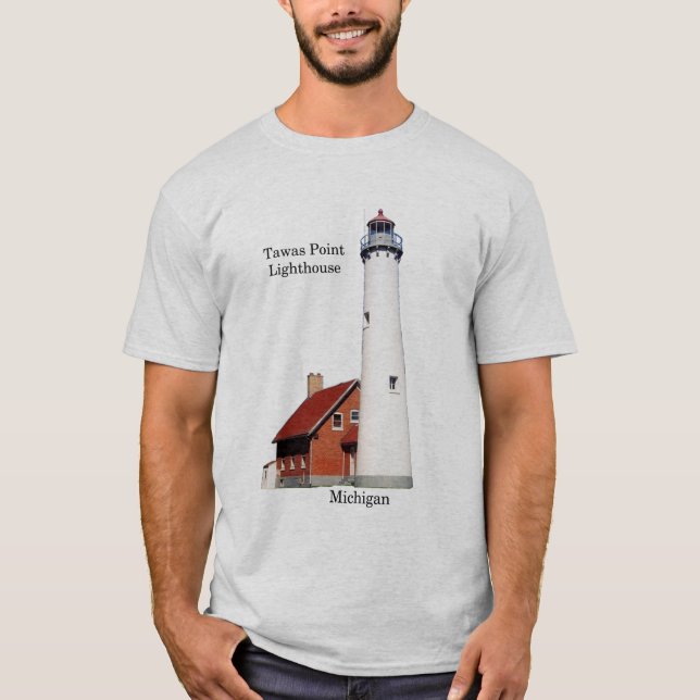 Camisa do farol Tawas Point (Frente)