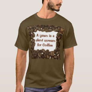 Camisa do feijão de café