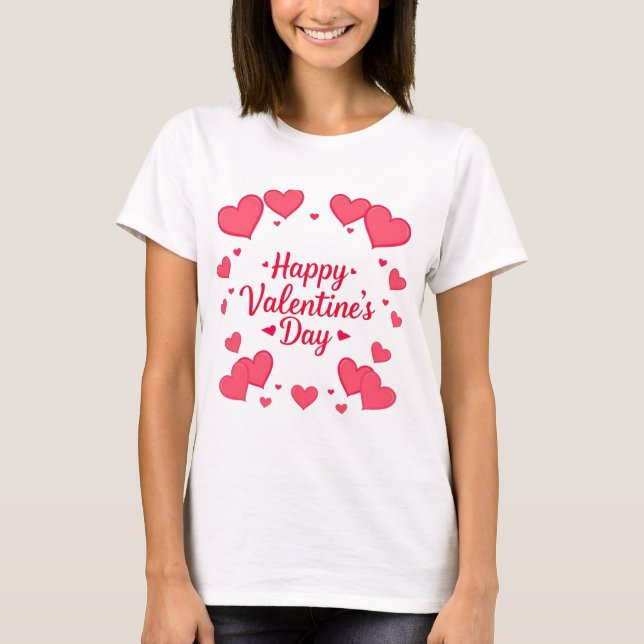 camisa do feliz dia de os namorados (Frente)