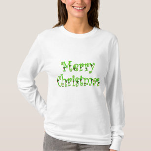 Camisa do Feliz Natal do azevinho