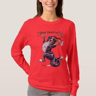 Camisa do feriado do cão de montanha de Bernese