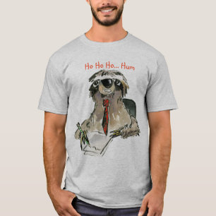 Camisa do feriado T da preguiça dos desenhos
