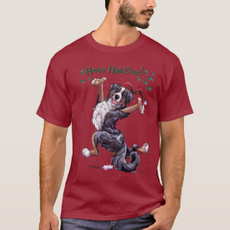 Camisa do feriado T do cão de montanha de Bernese
