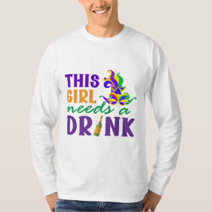 Camisa do Festival de Grass da Mardi Mardi Gras