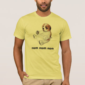 Camisa do filhote de cachorro de Nom Nom Nom