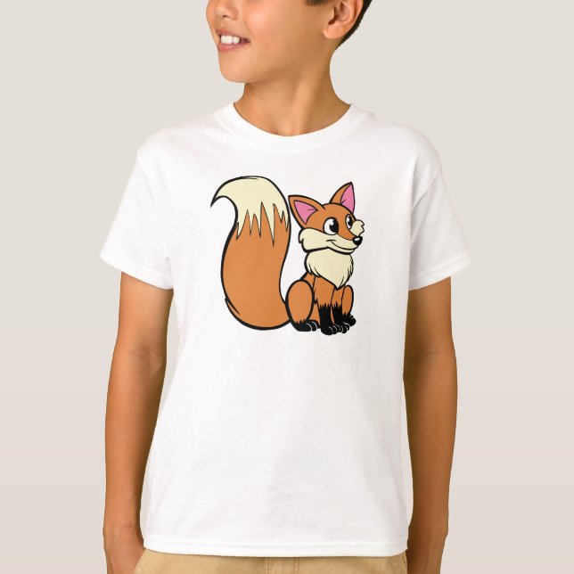 Camisa do Fox T dos miúdos (Frente)