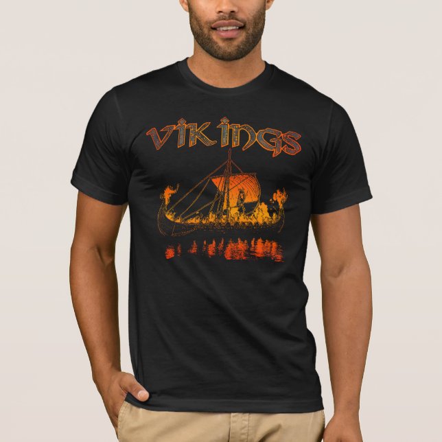 Camisa do funeral de Viking (Frente)