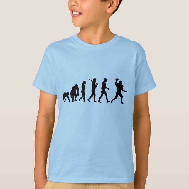 Camisa do futebol americano dos meninos (Frente)