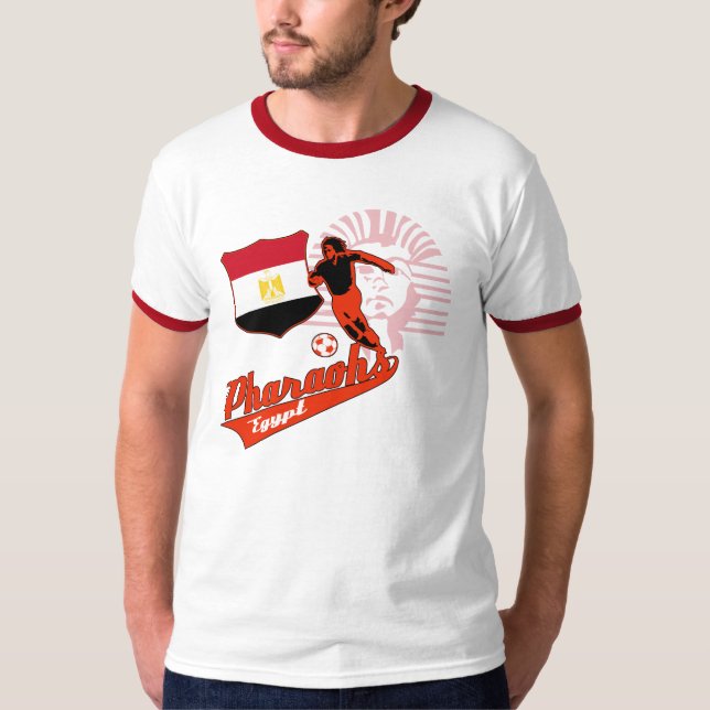Camisa do futebol de Egipto (Frente)